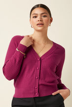 Afbeelding in Gallery-weergave laden, KING LOUIE Deep V Cardi Cedar