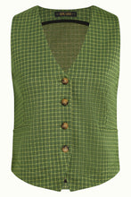 Afbeelding in Gallery-weergave laden, KING LOUIE Bianca Gilet Ivy Check