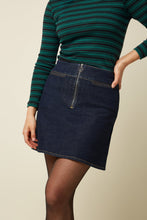 Afbeelding in Gallery-weergave laden, KING LOUIE Olivia Zip Skirt Muse Denim