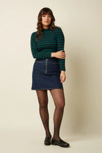 Afbeelding in Gallery-weergave laden, KING LOUIE Olivia Zip Skirt Muse Denim