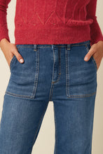 Afbeelding in Gallery-weergave laden, KING LOUIE Debra Pants Onyx Denim Washed