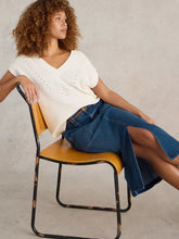 Afbeelding in Gallery-weergave laden, white stuff Maren Denim Midi Skirt