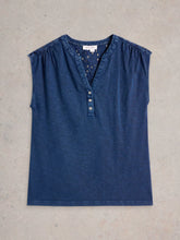 Afbeelding in Gallery-weergave laden, WHITE STUFF DINA NOTCH NECK TANK