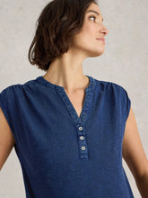 Afbeelding in Gallery-weergave laden, WHITE STUFF DINA NOTCH NECK TANK