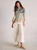 WHITE STUFF OLIVE PRINT JUMPER