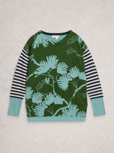 Afbeelding in Gallery-weergave laden, WHITE STUFF OLIVE PRINT JUMPER