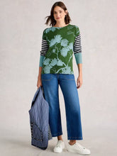 Afbeelding in Gallery-weergave laden, WHITE STUFF OLIVE PRINT JUMPER