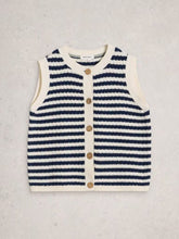 Afbeelding in Gallery-weergave laden, WHITE STUFF SIENNA STRIPE BUTTON TANK