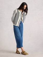 Afbeelding in Gallery-weergave laden, WHITE STUFF SIENNA STRIPE BUTTON TANK