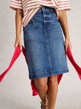 Afbeelding in Gallery-weergave laden, WHITE STUFF Tia Denim Rok