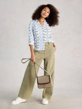 Afbeelding in Gallery-weergave laden, WHITE STUFF WOMENS ANNIE COLLARED JERSEY SHIRT