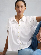 Afbeelding in Gallery-weergave laden, WHITE STUFF DIDI DOUBLE CLOTH SHIRT