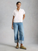 Afbeelding in Gallery-weergave laden, WHITE STUFF DIDI DOUBLE CLOTH SHIRT