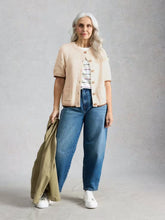 Afbeelding in Gallery-weergave laden, WHITE STUFF ISABELLA SHORT SLEEVE CARDIGAN