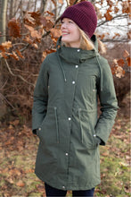 Afbeelding in Gallery-weergave laden, DANEFAE Danenora Winter Parka Dark Army