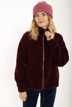 Afbeelding in Gallery-weergave laden, DANEFAE Danedada pluizige wollen fleece tas met ritssluiting en bessencompote