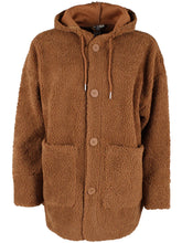 Afbeelding in Gallery-weergave laden, DANEFAE Danewillow Fleece Jacket Tobacco
