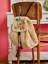 Afbeelding in Gallery-weergave laden, RICE Raffia Rugzak - Thee