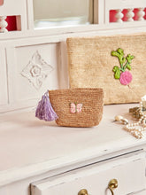 Afbeelding in Gallery-weergave laden, RICE Klein Raffia Tasje van gerecycled plastic - Thee