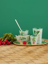 Afbeelding in Gallery-weergave laden, RICE Middelgroot Melamine Beker - Blauw - Ravishing Radish Print