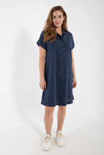 Afbeelding in Gallery-weergave laden, DANEFAE Danerrand Chambrey Dress Dark Chambrey
