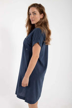 Afbeelding in Gallery-weergave laden, DANEFAE Danerrand Chambrey Dress Dark Chambrey