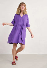 Afbeelding in Gallery-weergave laden, Seasalt Cornwall DRAW KILN - Jurk - purple pansy