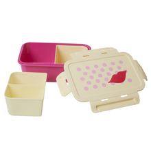 Afbeelding in Gallery-weergave laden, RICE PLASTIC LUNCHBOX - FUCHSIA - KISS PRINT