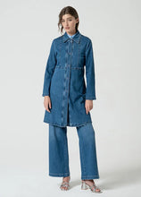 Afbeelding in Gallery-weergave laden, Surkana Long Jacket- Blue
