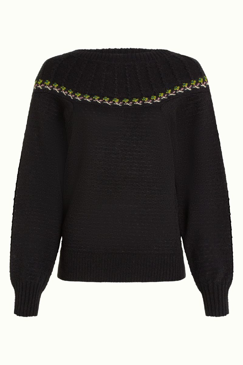 KING LOUIE Azzurra Yoke Top Carrasco