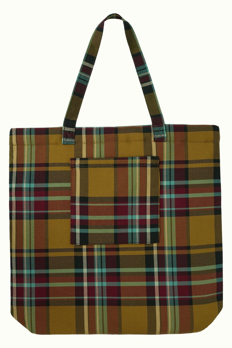 KING LOUIE Shopper Caroll Check