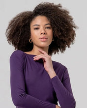Afbeelding in Gallery-weergave laden, SURKANA Boat Neck T-shirt – Paars
