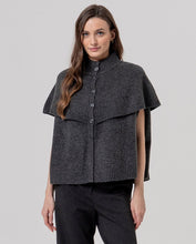 Afbeelding in Gallery-weergave laden, SURKANA Knit Cape – Antraciet
