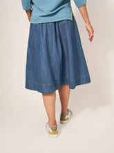 Afbeelding in Gallery-weergave laden, WHITE STUFF CHARLOTTE DENIM MIDI
