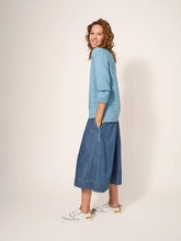 Afbeelding in Gallery-weergave laden, WHITE STUFF CHARLOTTE DENIM MIDI
