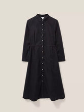 Afbeelding in Gallery-weergave laden, WHITE STUFF JADE CORD SHIRT MIDI DRESS
