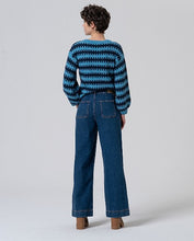 Afbeelding in Gallery-weergave laden, Surkana Wide Pants -Indigo 555LIJE524
