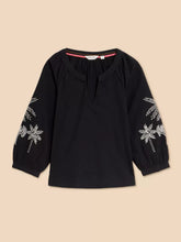 Afbeelding in Gallery-weergave laden, WHITE STUFF MILLIE MIX EMBROIDERED TOP
