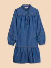 Afbeelding in Gallery-weergave laden, WHITE STUFF MAISIE DENIM DRESS
