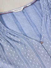 Afbeelding in Gallery-weergave laden, WHITE STUFF RAE ORGANIC COTTON V NECK TOP
