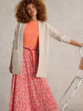 Afbeelding in Gallery-weergave laden, white stuff ERIN LONGLINE CARDI

