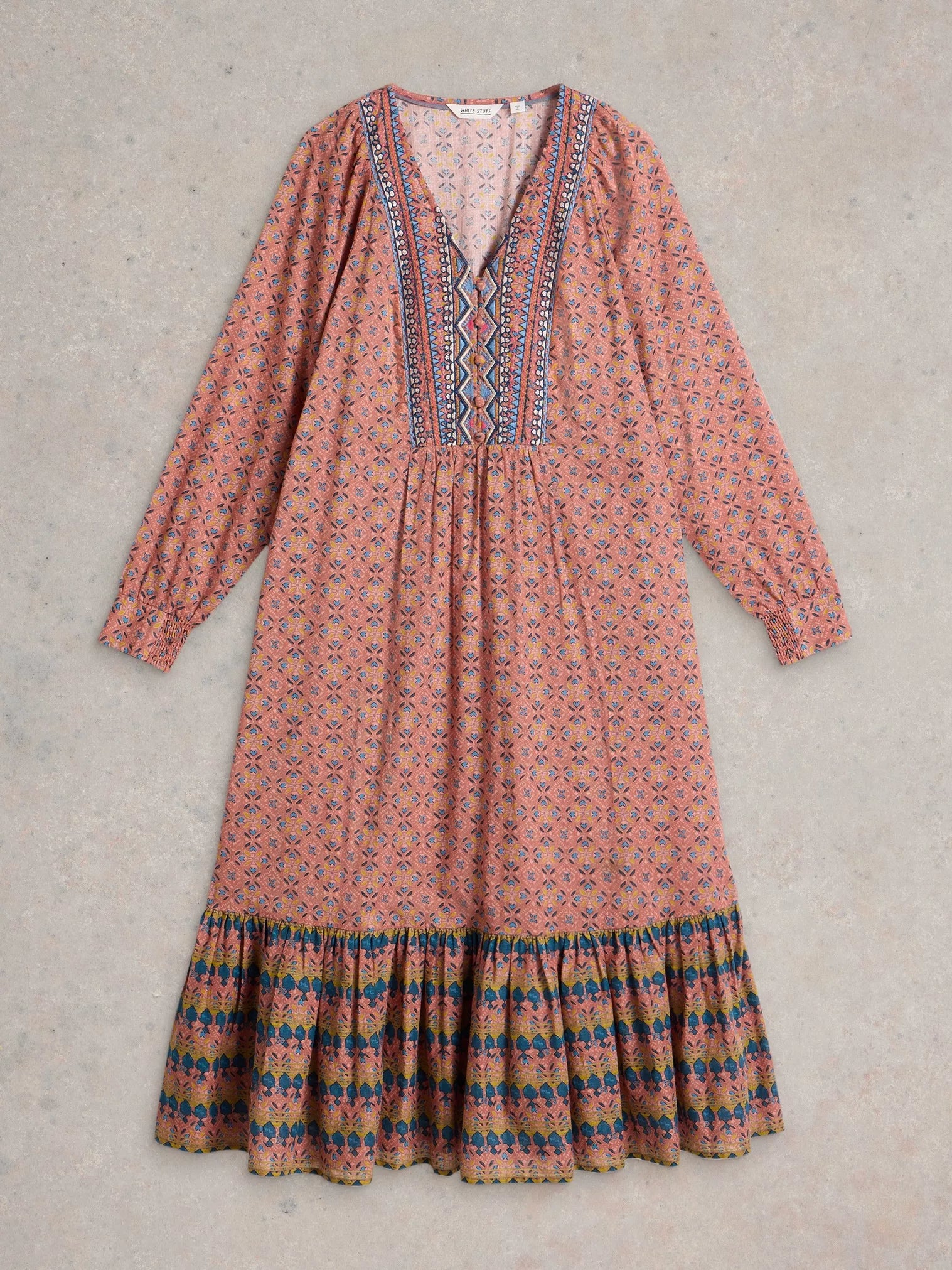 WHITE STUFF Abigail Embroidered Dress Ter Laak Wageningen WHITE STUFF Abigail Embroidered Dress Ter Laak Wageningen
