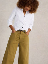 Afbeelding in Gallery-weergave laden, WHITE STUFF ANNIE BRODERIE JERSEY SHIRT
