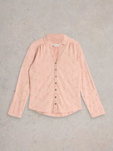 Afbeelding in Gallery-weergave laden, WHITE STUFF ANNIE BRODERIE JERSEY SHIRT
