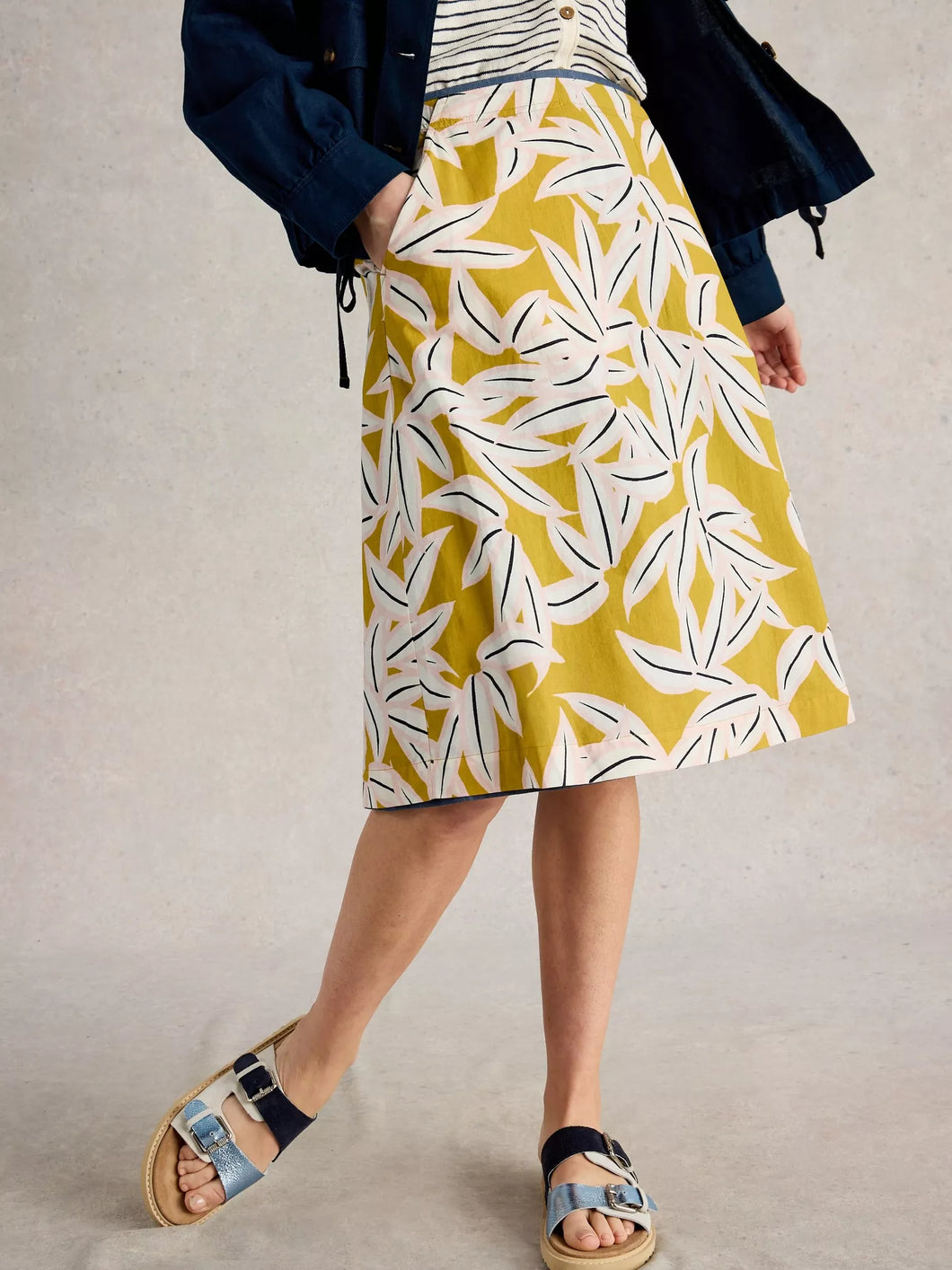 WHITE STUFF Reversible Nell Skirt