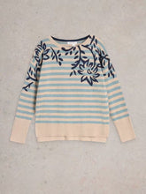 Afbeelding in Gallery-weergave laden, WHITE STUFF OLIVE PRINT JUMPER
