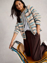 Afbeelding in Gallery-weergave laden, white stuff SUZANNA CREW CARDI
