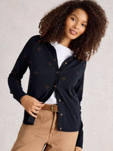 Afbeelding in Gallery-weergave laden, WHITE STUFF LULU LONG SLEEVE EMBROIDERED CARDI
