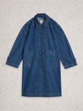 Afbeelding in Gallery-weergave laden, WHITE STUFF Oakleigh Collared Denim Coat
