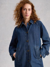 Afbeelding in Gallery-weergave laden, WHITE STUFF Oakleigh Collared Denim Coat
